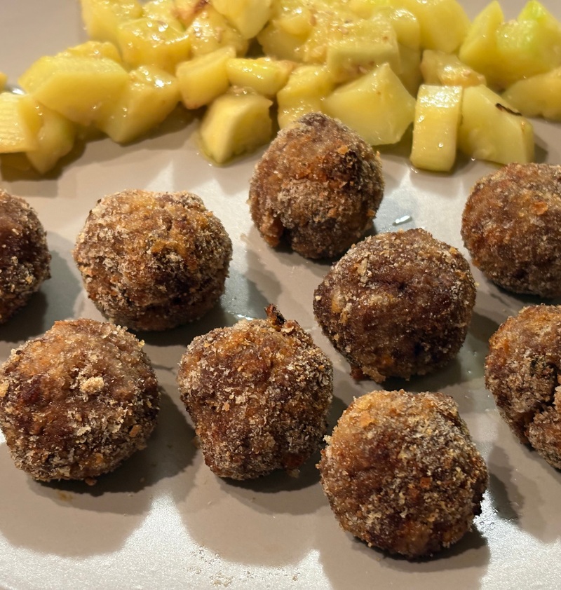 Polpette di Carne e Zucca